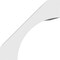 Ekena Millwork 4-in. W x 6-in. D x 6-in. H Westlake Architectural Grade PVC Knee Brace BRCP04X06X06WTL - alternate 6